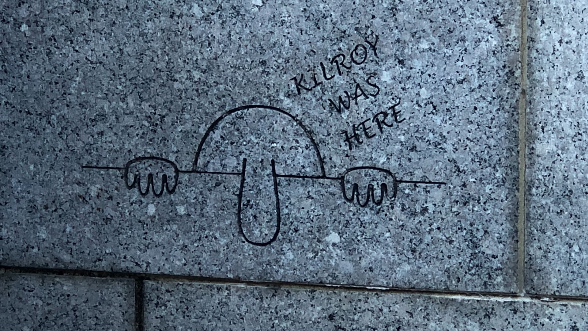 'Kilroy was here' graffiti boosted morale during WWII | wusa9.com