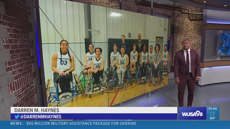 Airlines damages Northern Virginia basketball team's wheelchairs