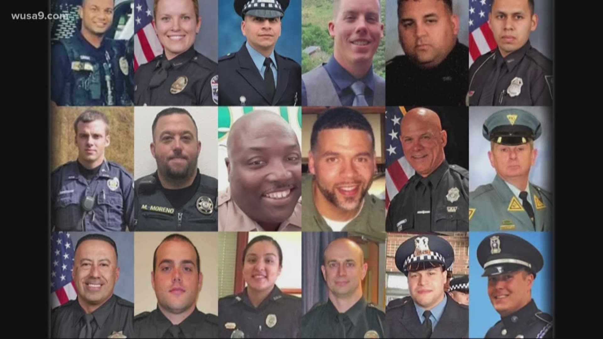 144 officers nationwide have died in the line of duty this year, a 12 percent increase from 2017.