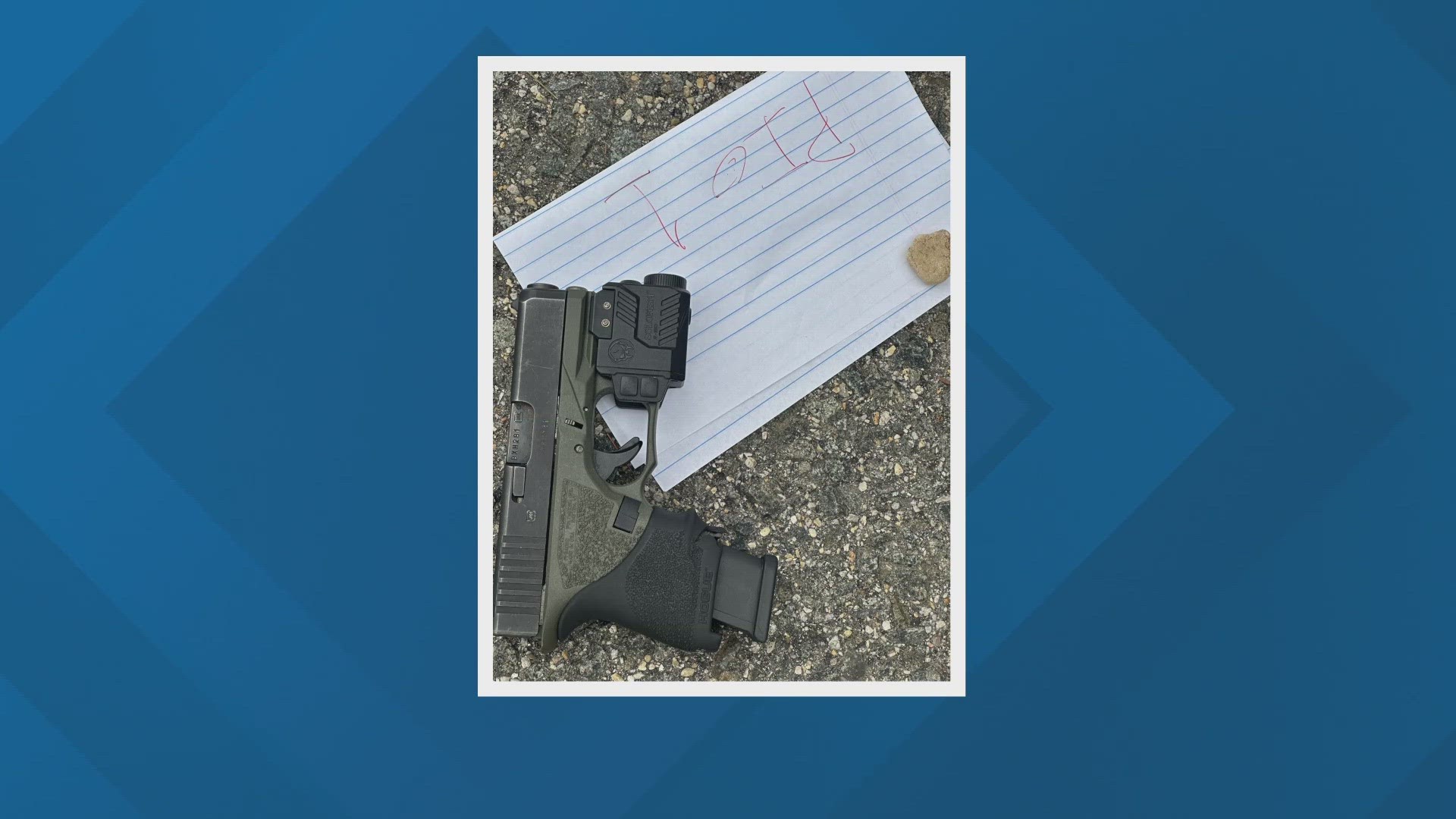 Two guns were recovered in the parking lot. A third suspect who remained seated in the carjacked car fled the scene after ramming an unmarked patrol car, police say.