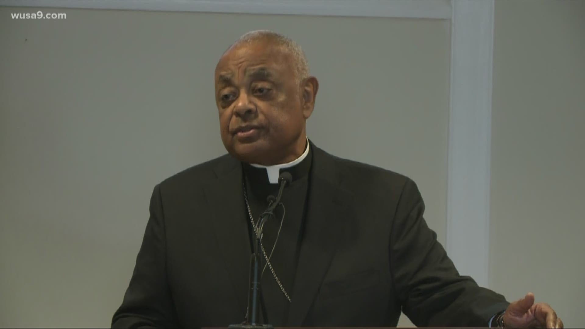 A major announcement out of the Vatican: the Archdiocese of Washington now has a new leader. His name is Wilton Gregory -- a longtime archbishop out of Atlanta.
