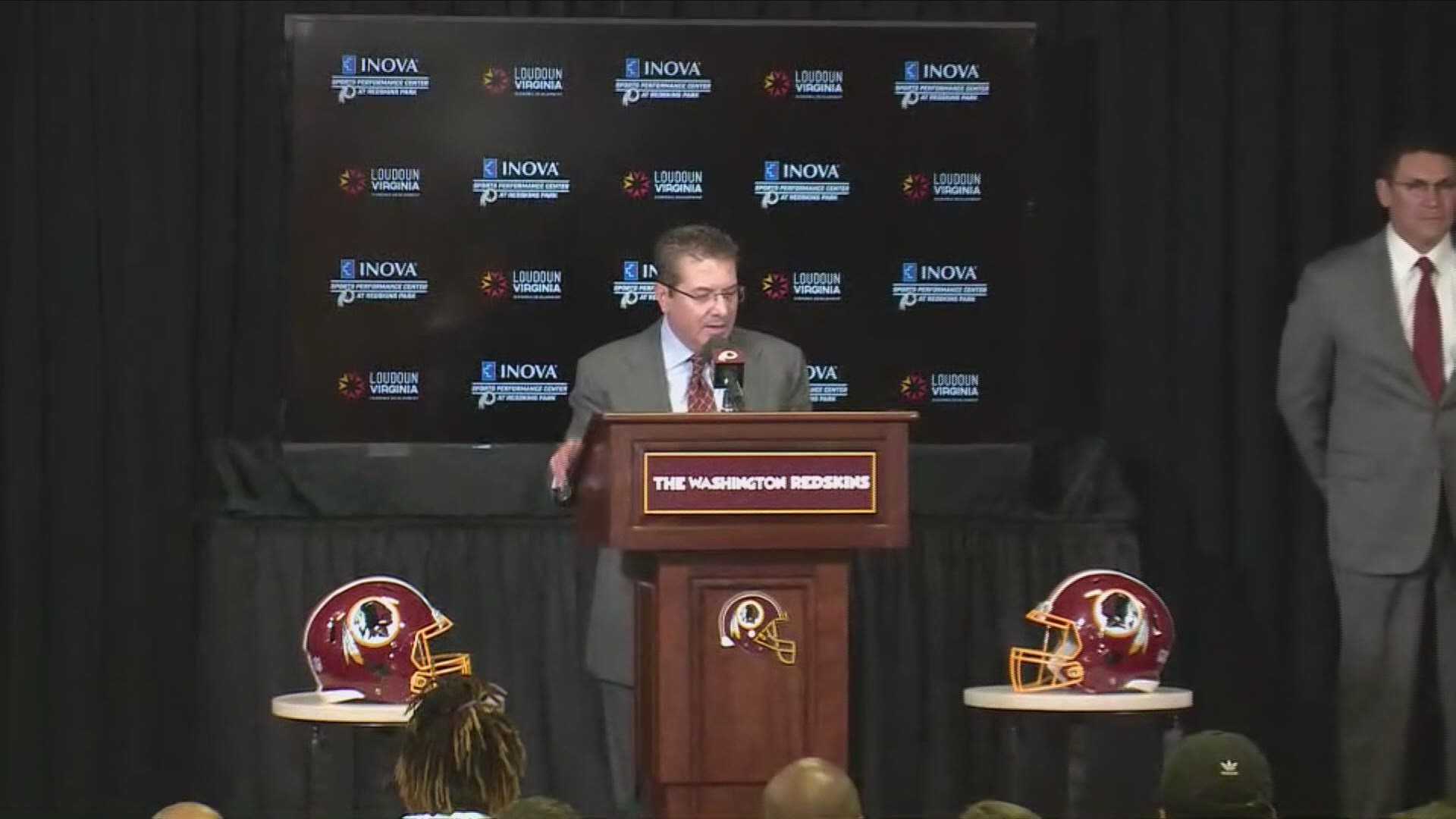 "First off, happy Thanksgiving everybody." -- Redskins owner Dan Snyder on January 2nd, 2020.