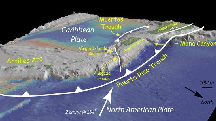 Here's how plate tectonics caused Puerto Rico's recent earthquakes