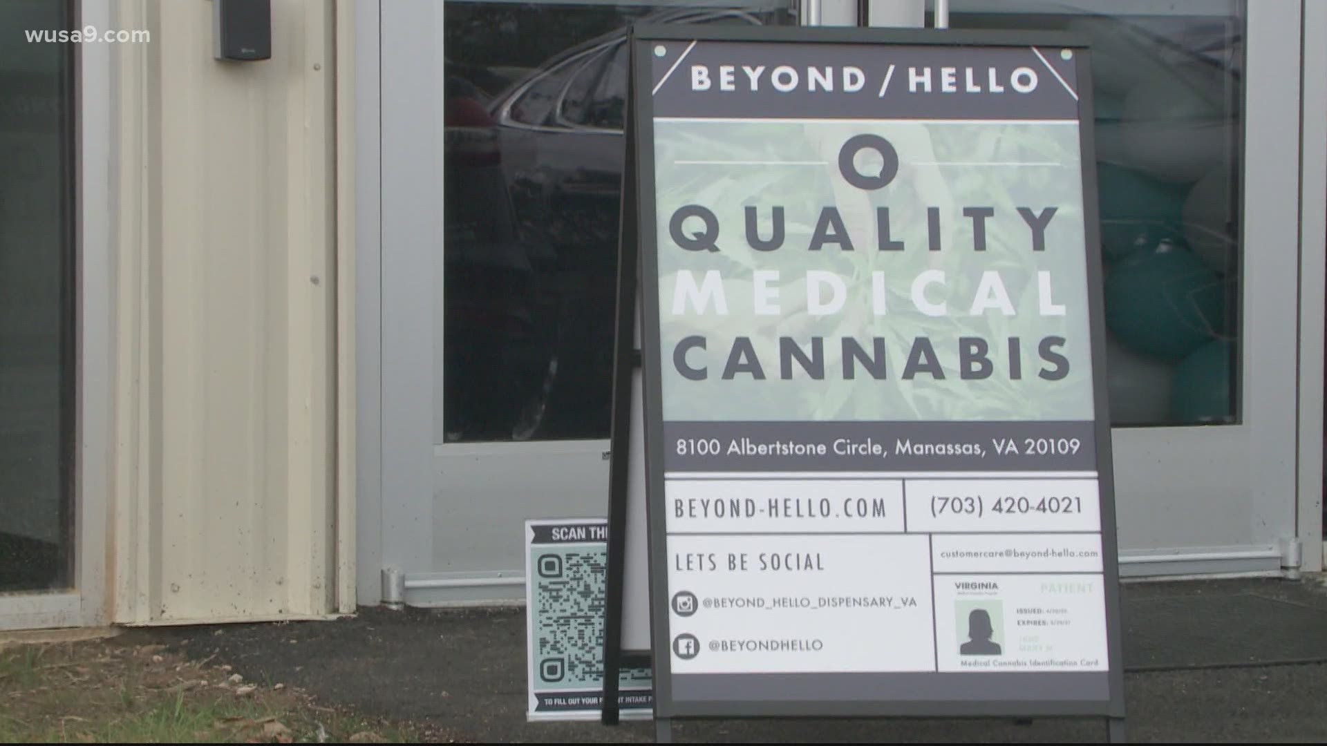Any registered patient in Virginia can visit Beyond / Hello to purchase their cannabis medicine, officials say.