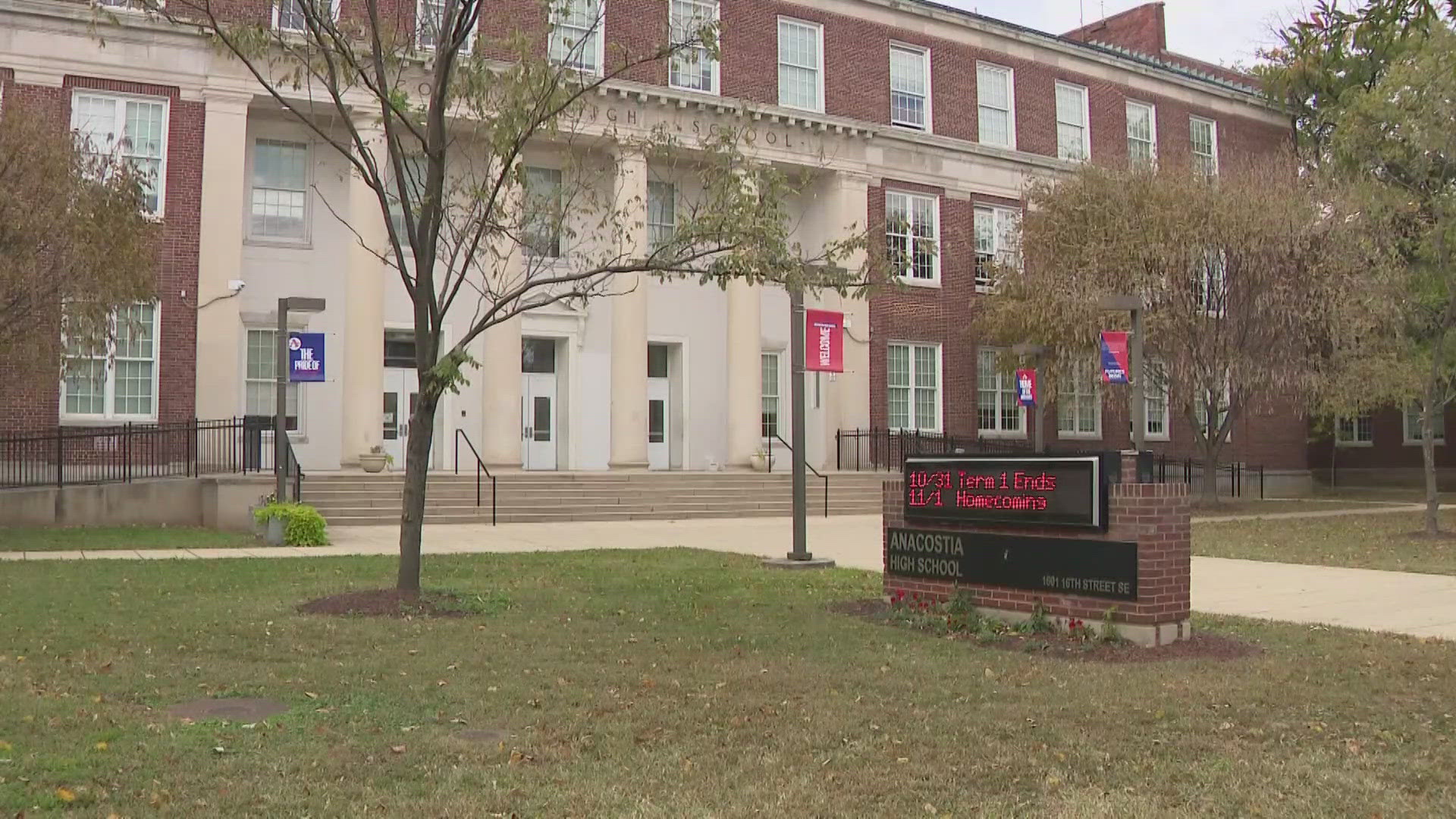 Anacostia High School students set to return back to the building