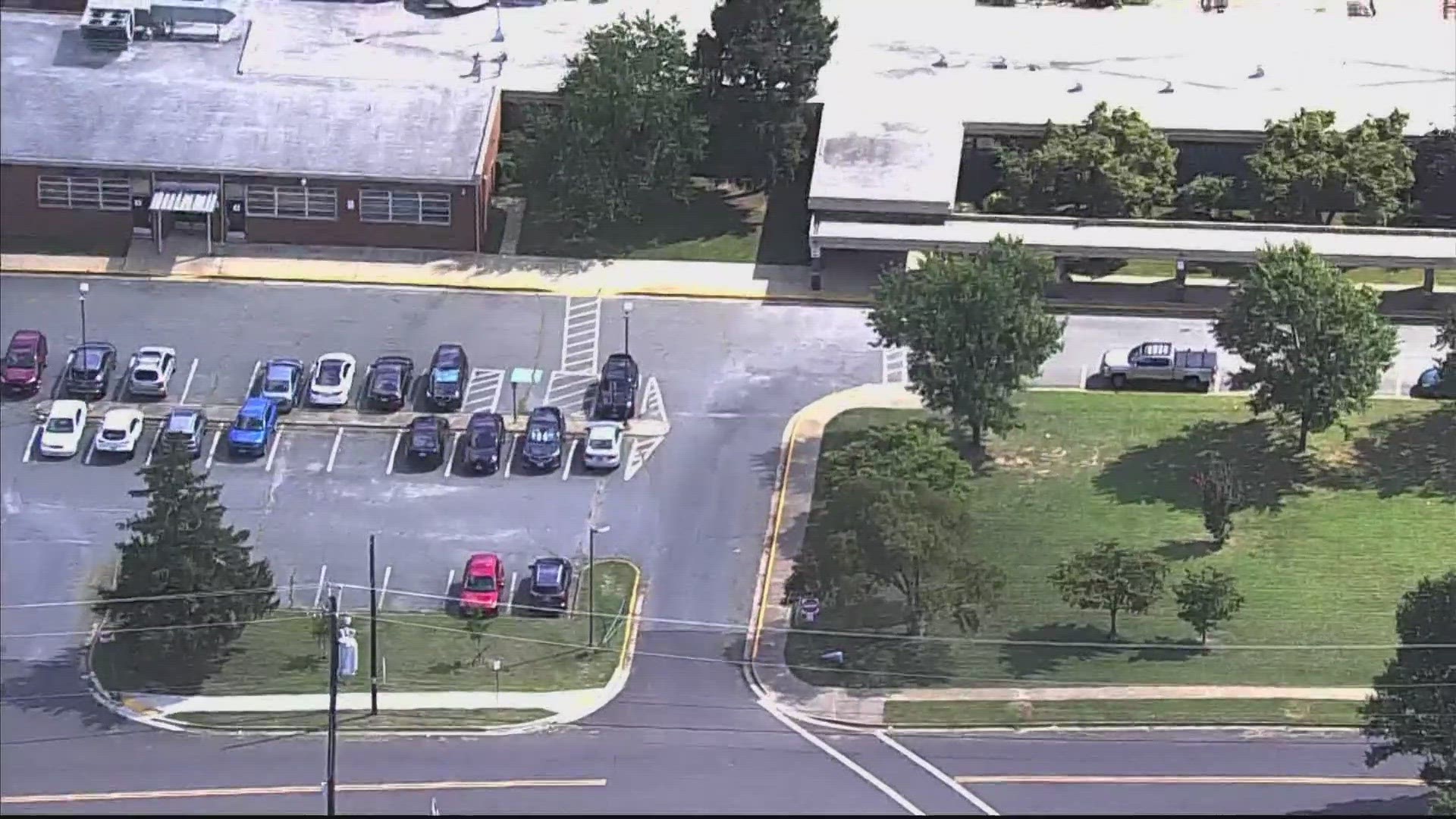 Police in Prince George's County are investigating after someone found a loaded gun inside a middle school.