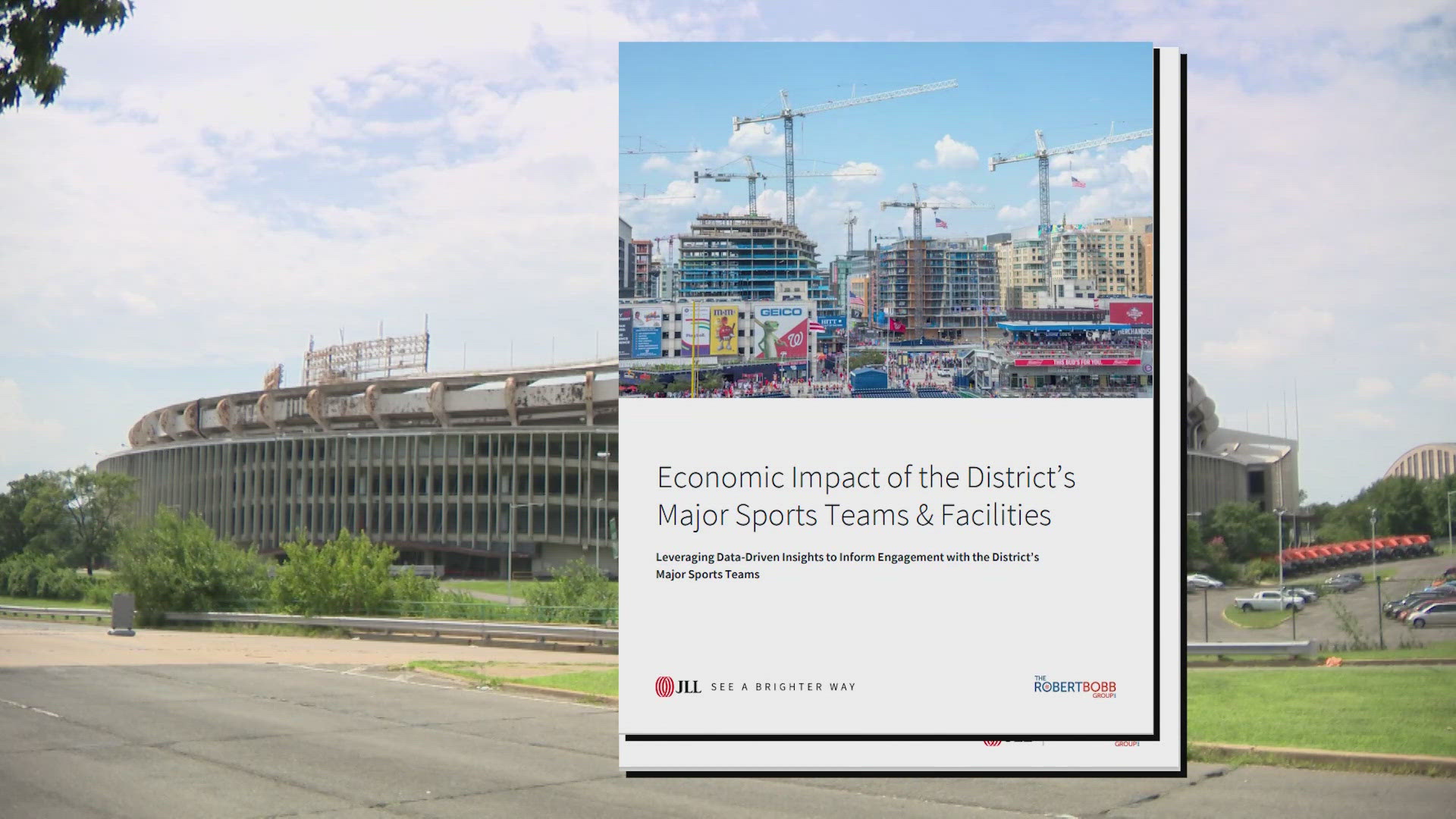 DC GOVERNMENT CONTINUED ITS FIGHT TO CONCEAL CRITICAL INFORMATION CONTAINED IN A TAXPAYER FUNDED STUDY ON HOW THE CITY COULD HELP PAY FOR A NEW COMMANDERS STADIUM.