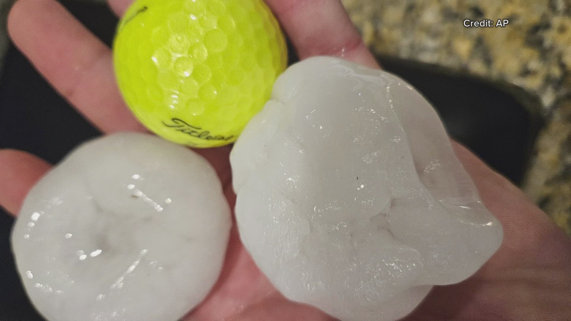 What is gorilla hail: Massive hail in Kansas, Missouri | wusa9.com