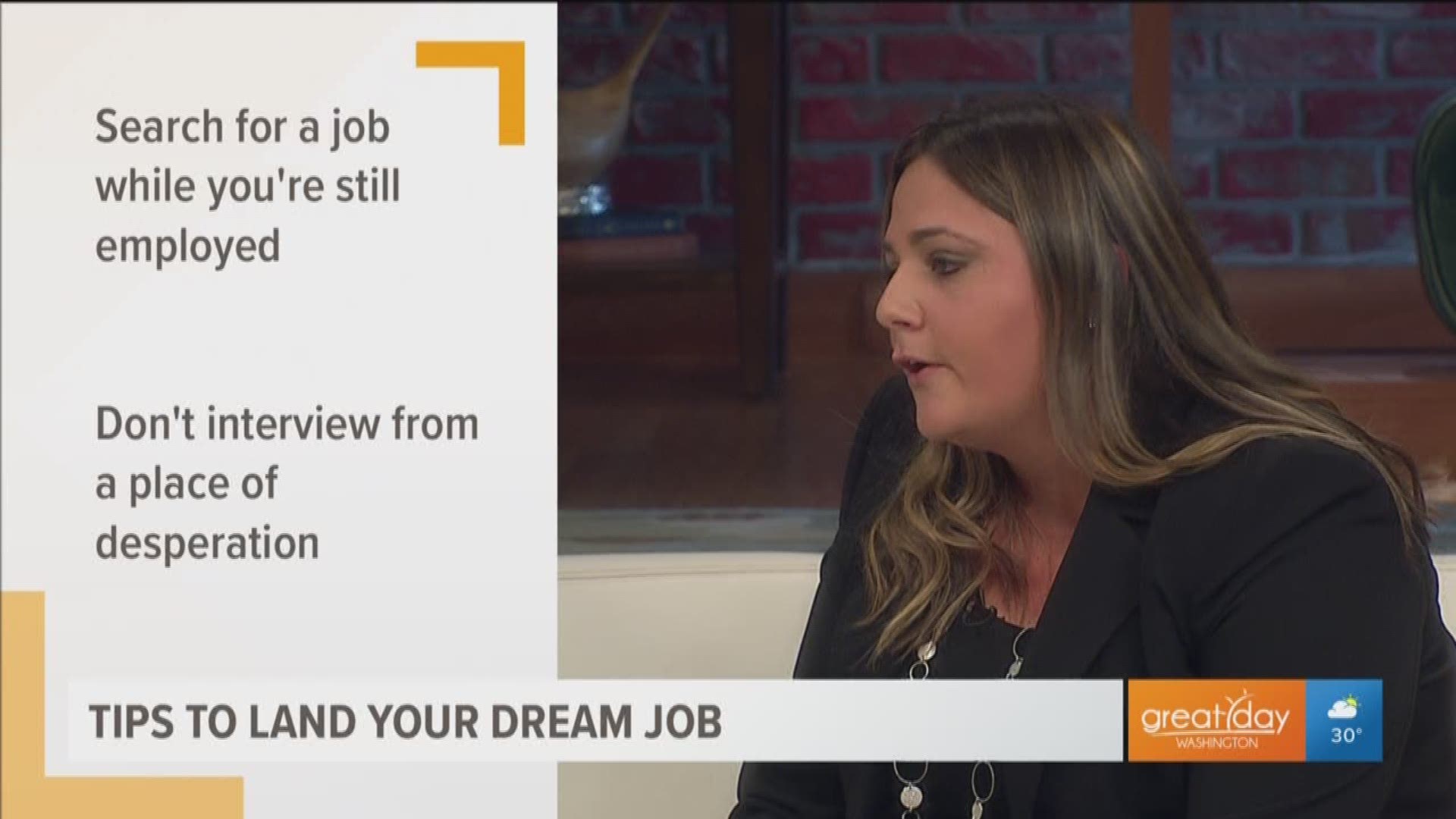 Amanda Matz from the Bachrach Group shares resume and interview tips to land your dream job.