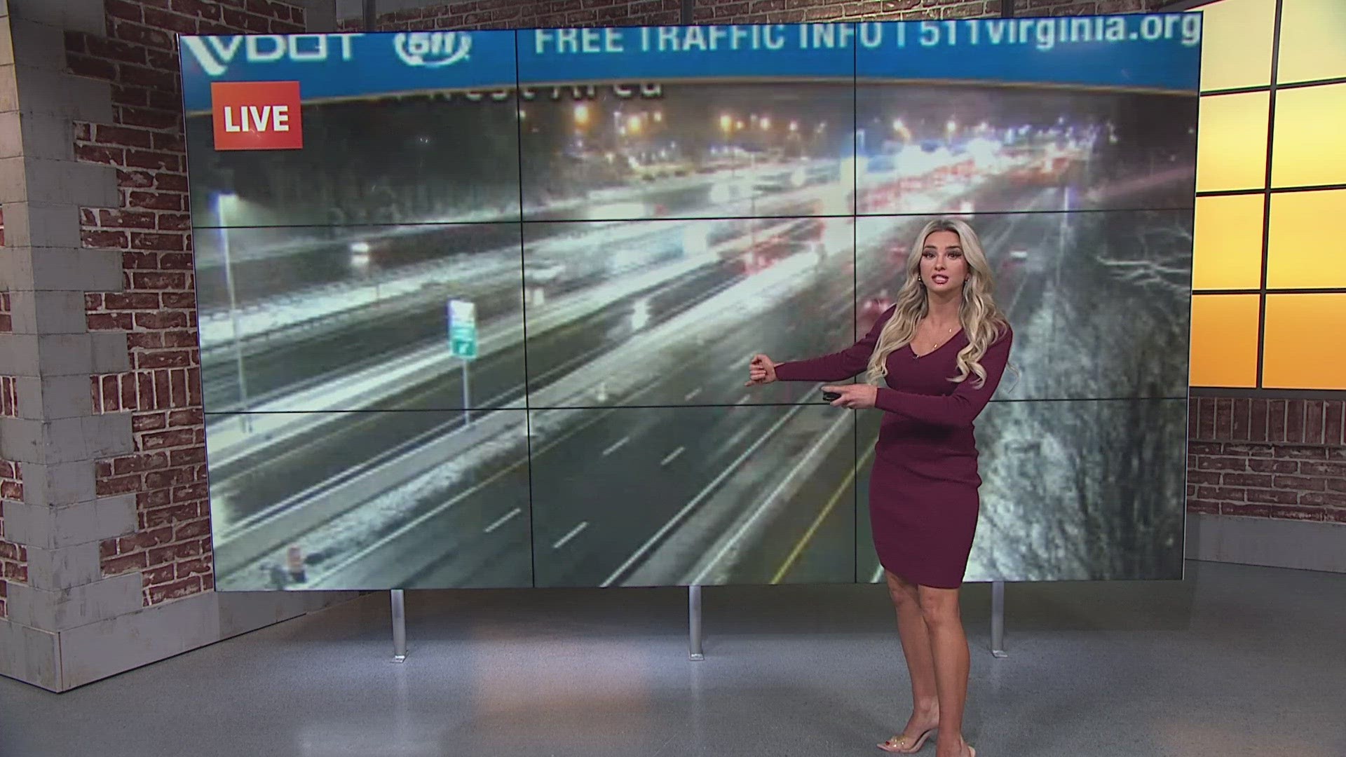 Road conditions: First snow of the year causes messy morning commute Tuesday