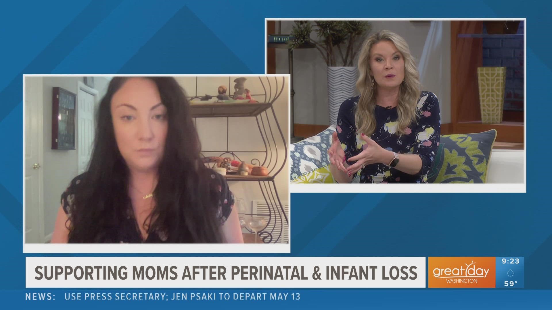 Kristen talks to Elizabeth O'Donnell who lost her daughter Aaliyah. She created an organization called "Aaliyah in Action" to support moms who lost their their baby.