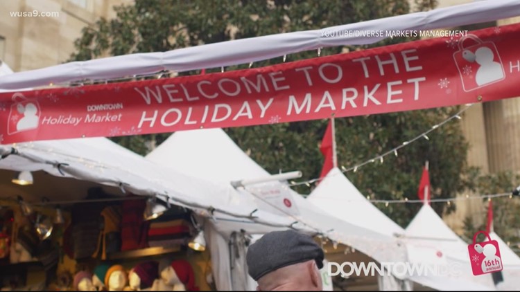 Holiday lights, food, and music returns to DC with the Downtown Holiday Market