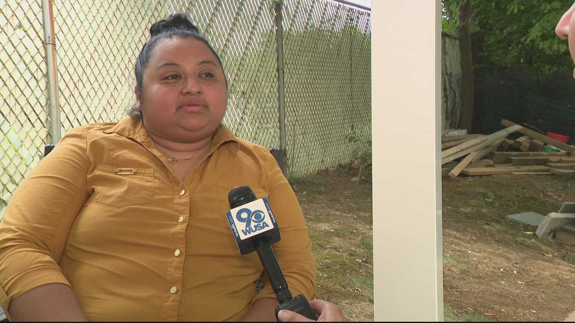 A memorial is growing on the Howard University Campus where construction worker Rafael Gomez was killed Thursday morning.