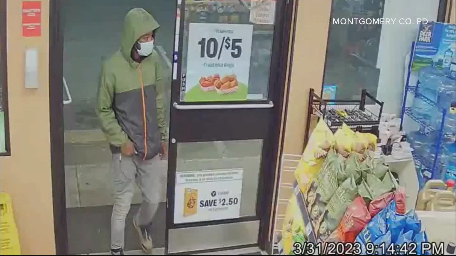 Montgomery County Police have released new videos of two theft investigations.