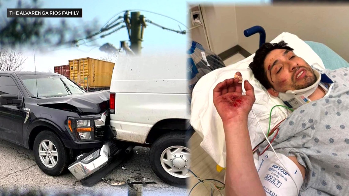 A Maryland woman's husband is in ICE custody after being injured in a ...