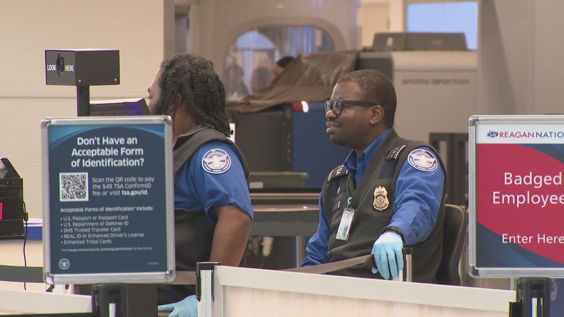 TSA employees work without pay as partial government shutdown hits DHS