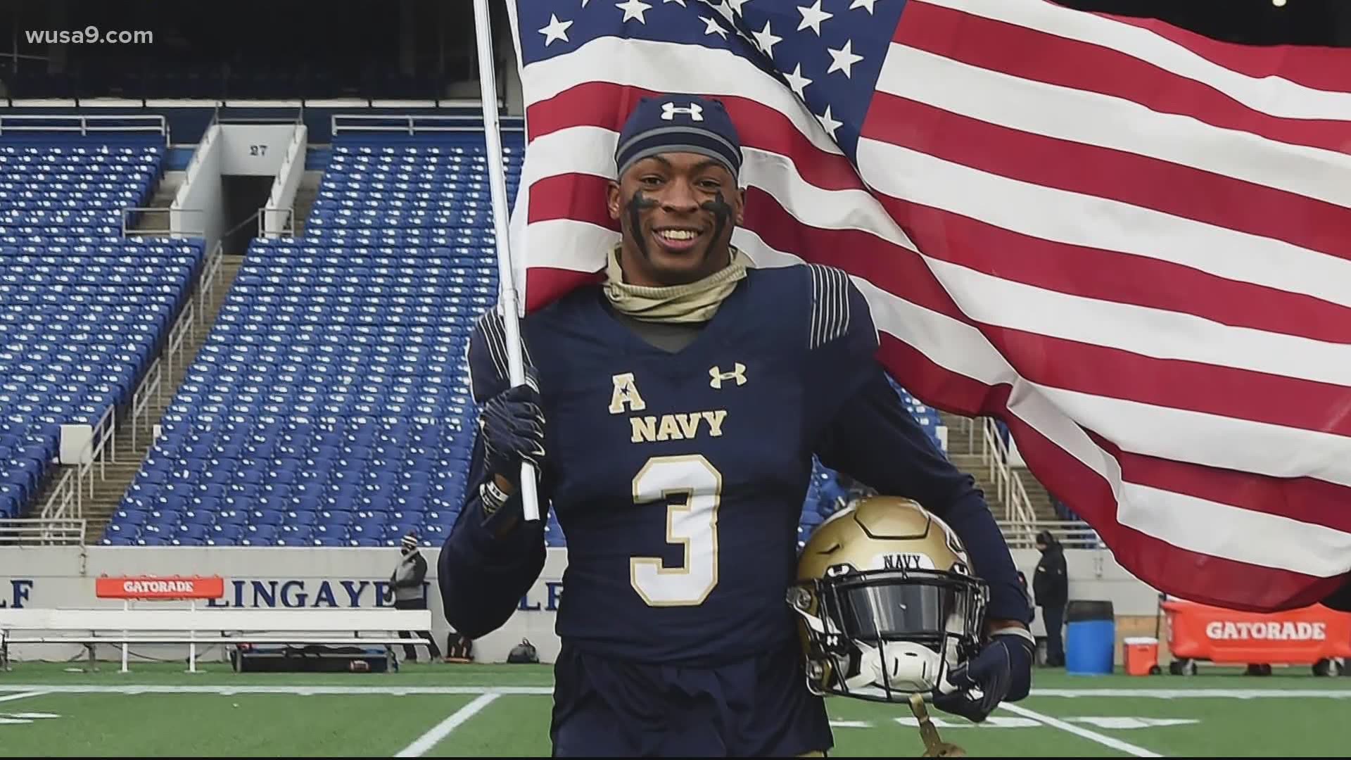 The US Navy has denied a request by football team captain Cameron Kinley to delay his military service and try to play in the National Football League.