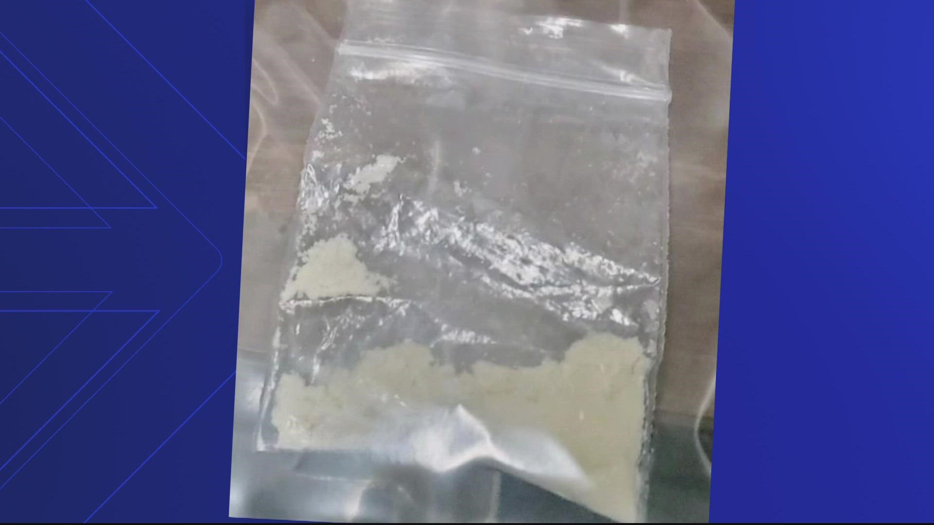A student in Charles County, Maryland found a bag in a classroom containing a substance that tested positive for morphine, the sheriff's office says.