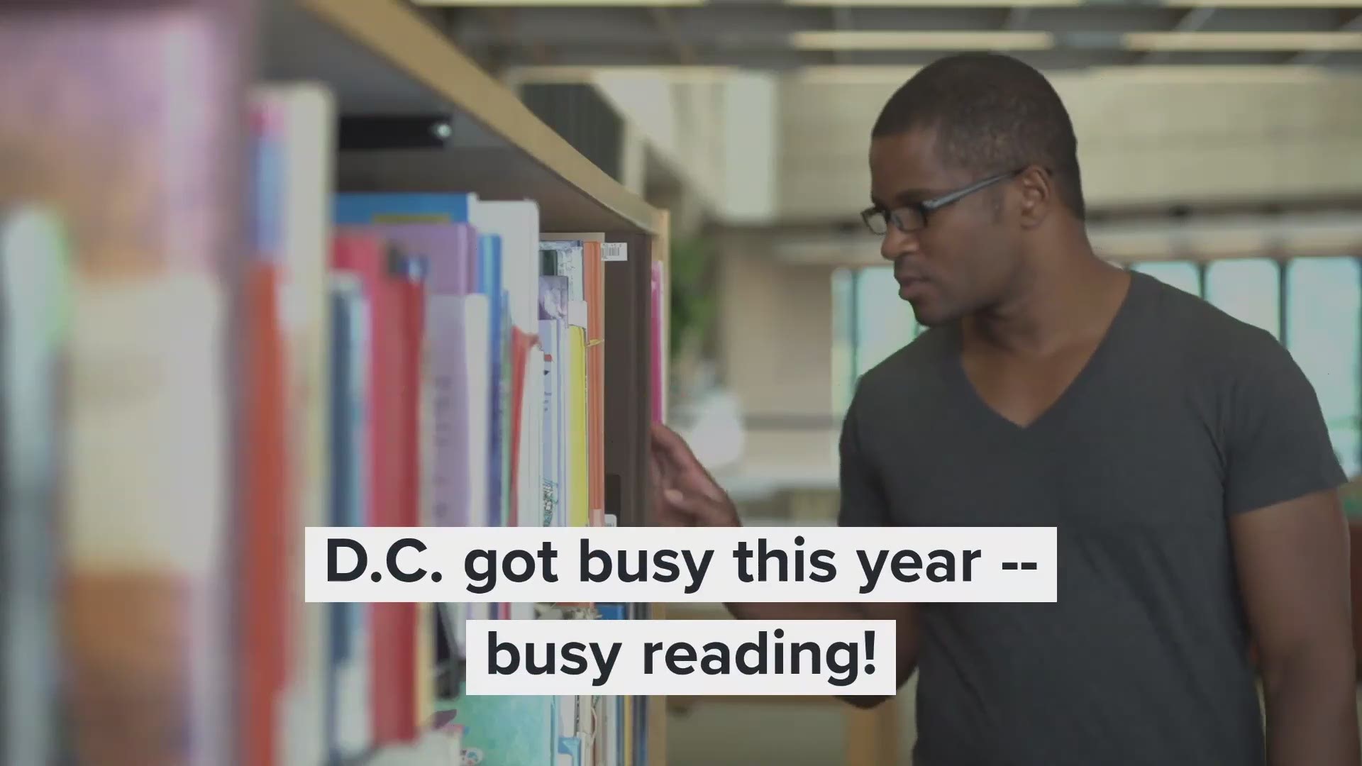 The D.C. Library released their list of the top 10 most checked out items, including fiction books, nonfiction audiobooks and magazine downloads.