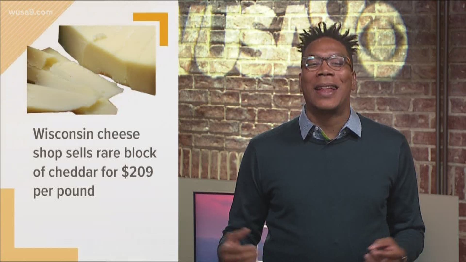 A Wisconsin cheese shop is selling a super rare cheese for $209 a pound. This is In Other News, with news that isn't on your radar but should be.