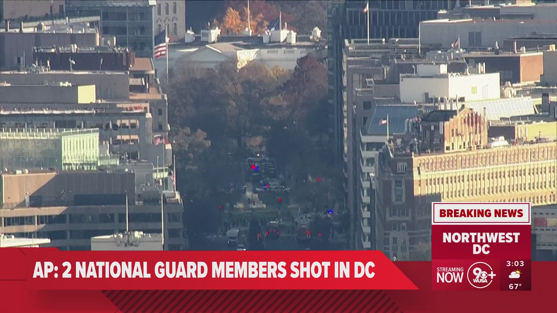 Two National Guardsmen shot near White House; suspect in custody ...
