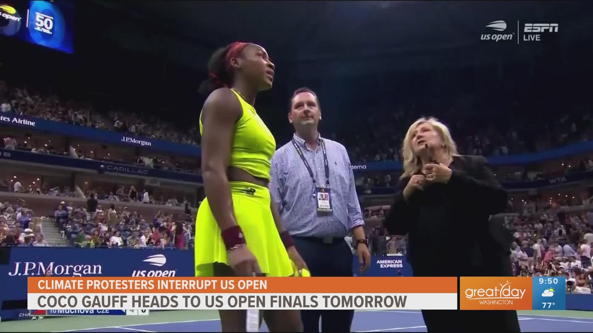 Coco Gauff is heading to the US Open final, Jimmy Fallon apologizes to staff after toxic work environment allegations, study says married people are among happiest!