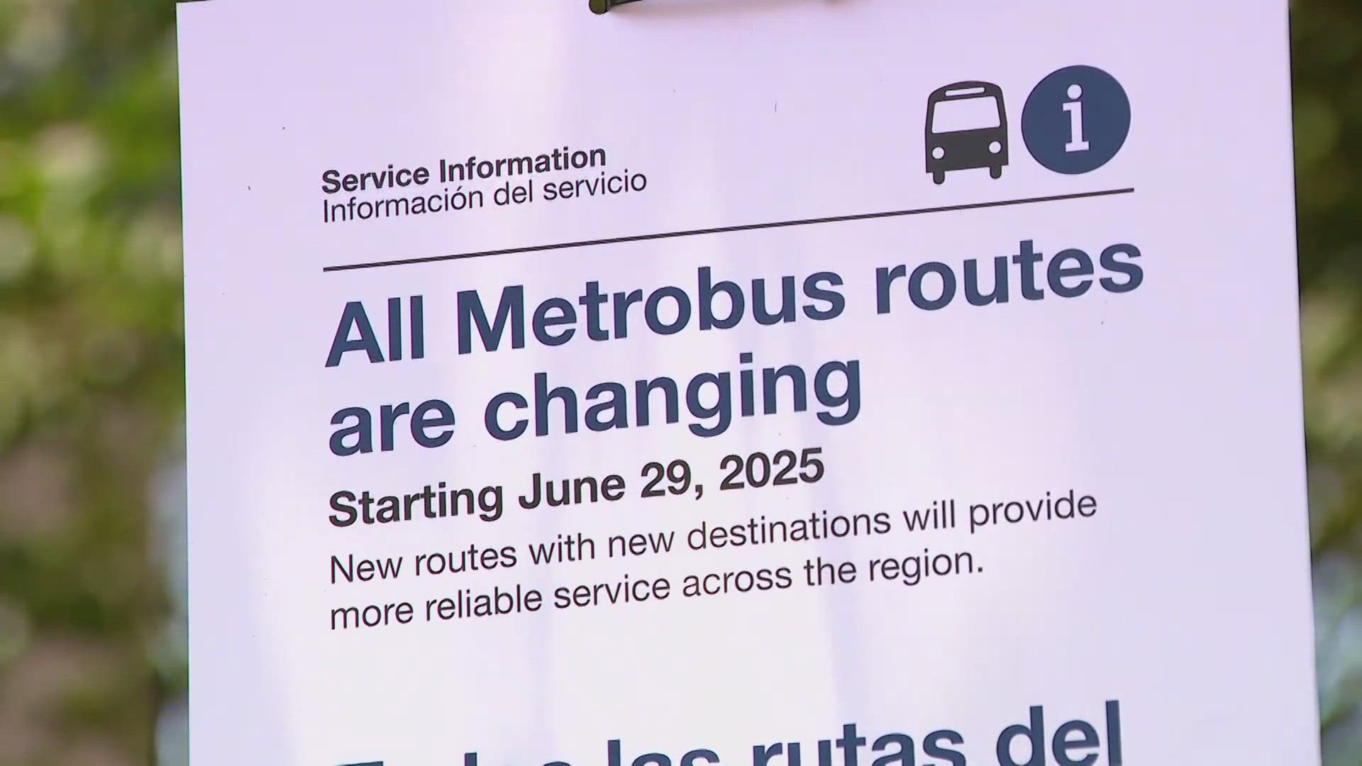 Do you know your new route?