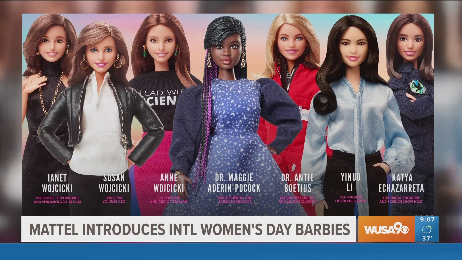 Richtlijnen Troosteloos Eindeloos Barbie honors women in STEM fields for International Women's Day & 'Boy  Meets World' star Ben Savage is running for Congress | wusa9.com