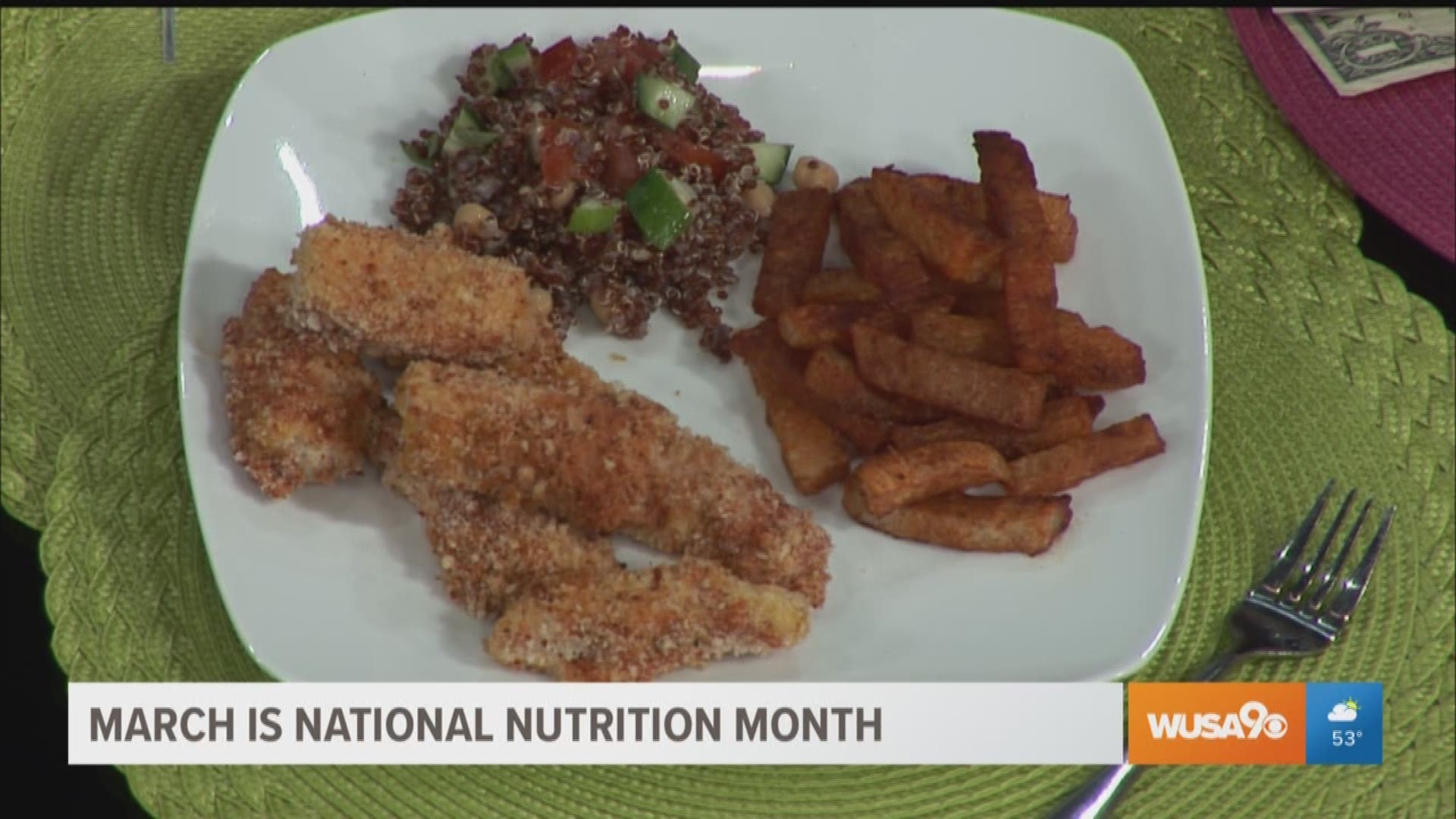 National nutrition month is an excellent time to discover the benefits of healthy eating and registered dietitian Marie Spano knows convenient ways to make healthy food taste good.