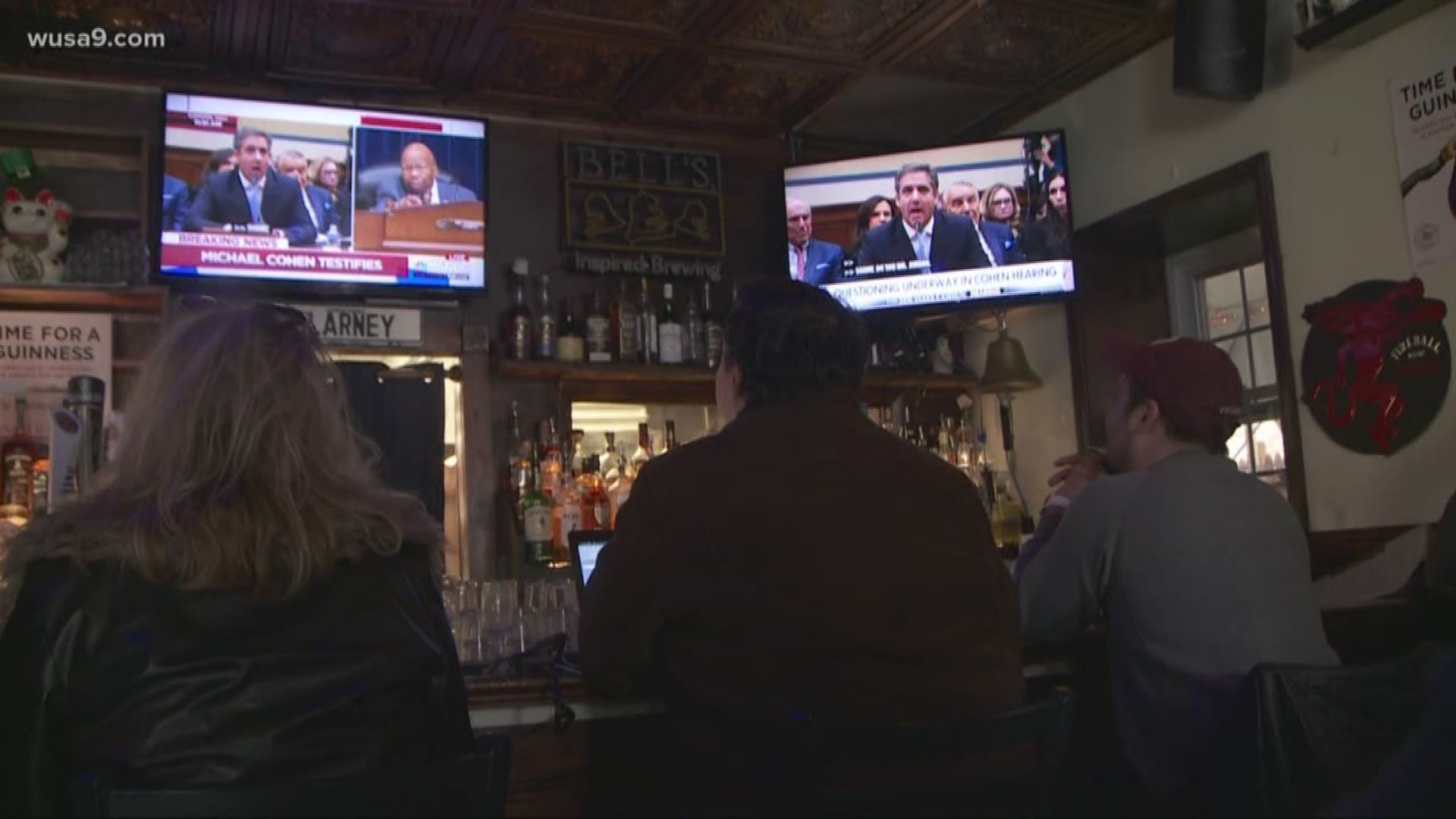 A Rhode Islander was surprised watching her first Congressional hearing in a D.C. bar.