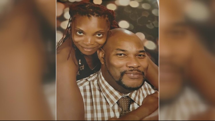 Widow struggles after her security guard husband is killed stopping alleged shoplifter
