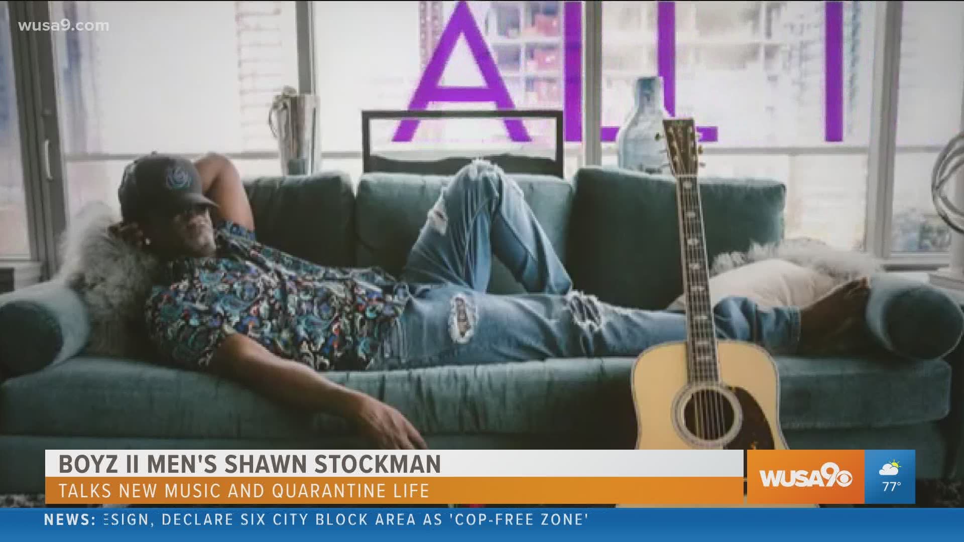 Singer/Songwriter Shawn Stockman has been busy during the quarantine!  He talks about his passion for music and his new single, "All I Do".