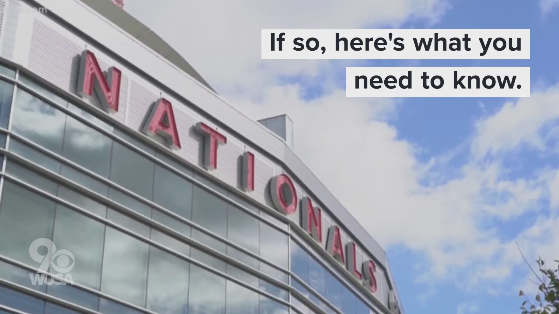 All gates at Nationals Park open at 4 p.m. for Game 5.