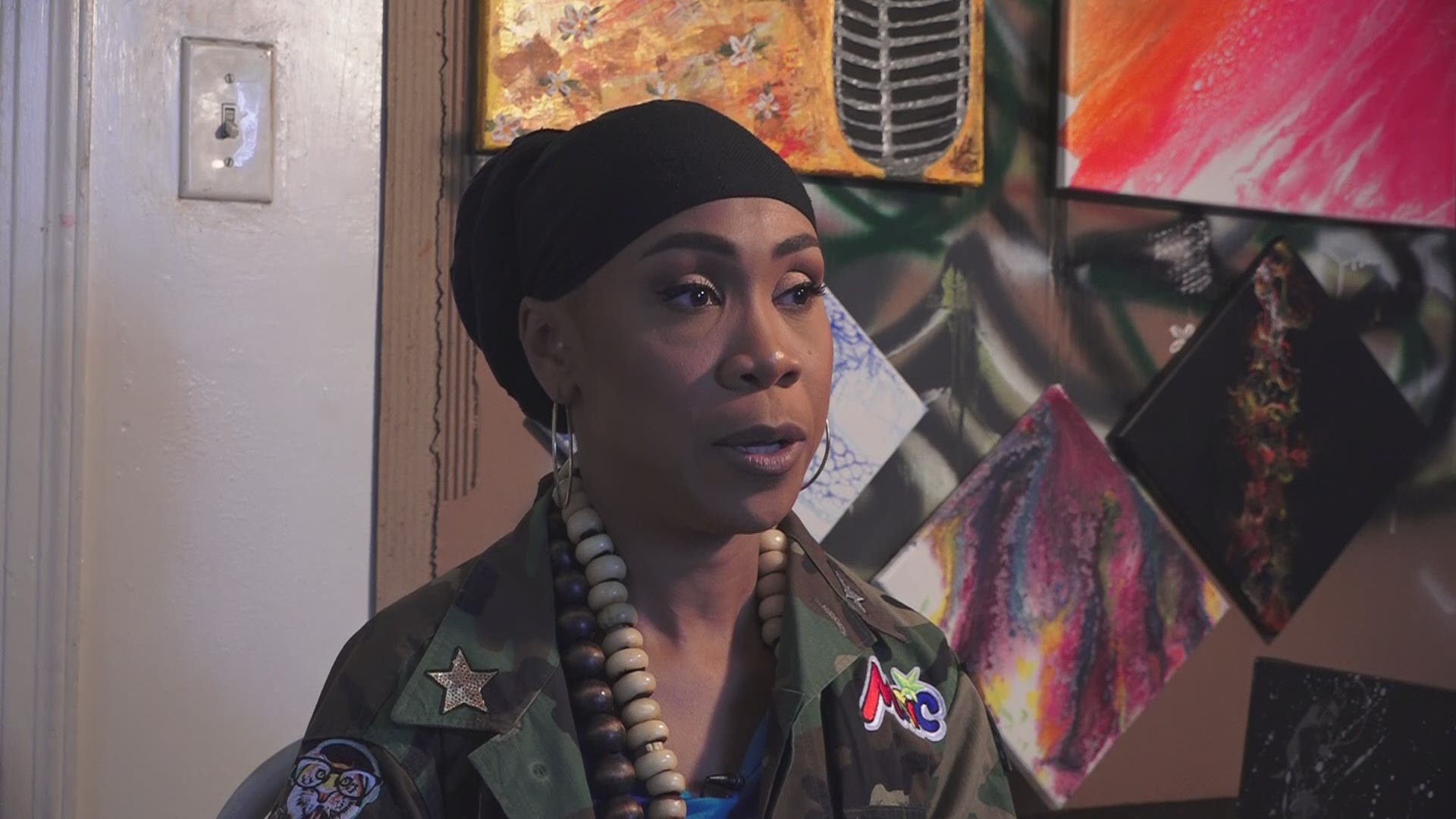This woman lost her job. So, she turned her apartment into an art studio. #ForTheCulture