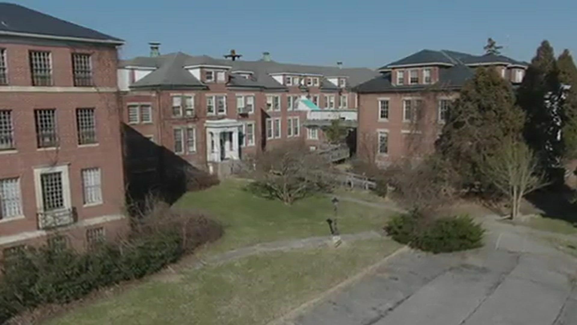 The Crownsville Hospital Center was a psychiatric hospital that was in operation in 1911 and was abandoned in 2004.
Credit: Tim Pruss, MyDrone.Pro