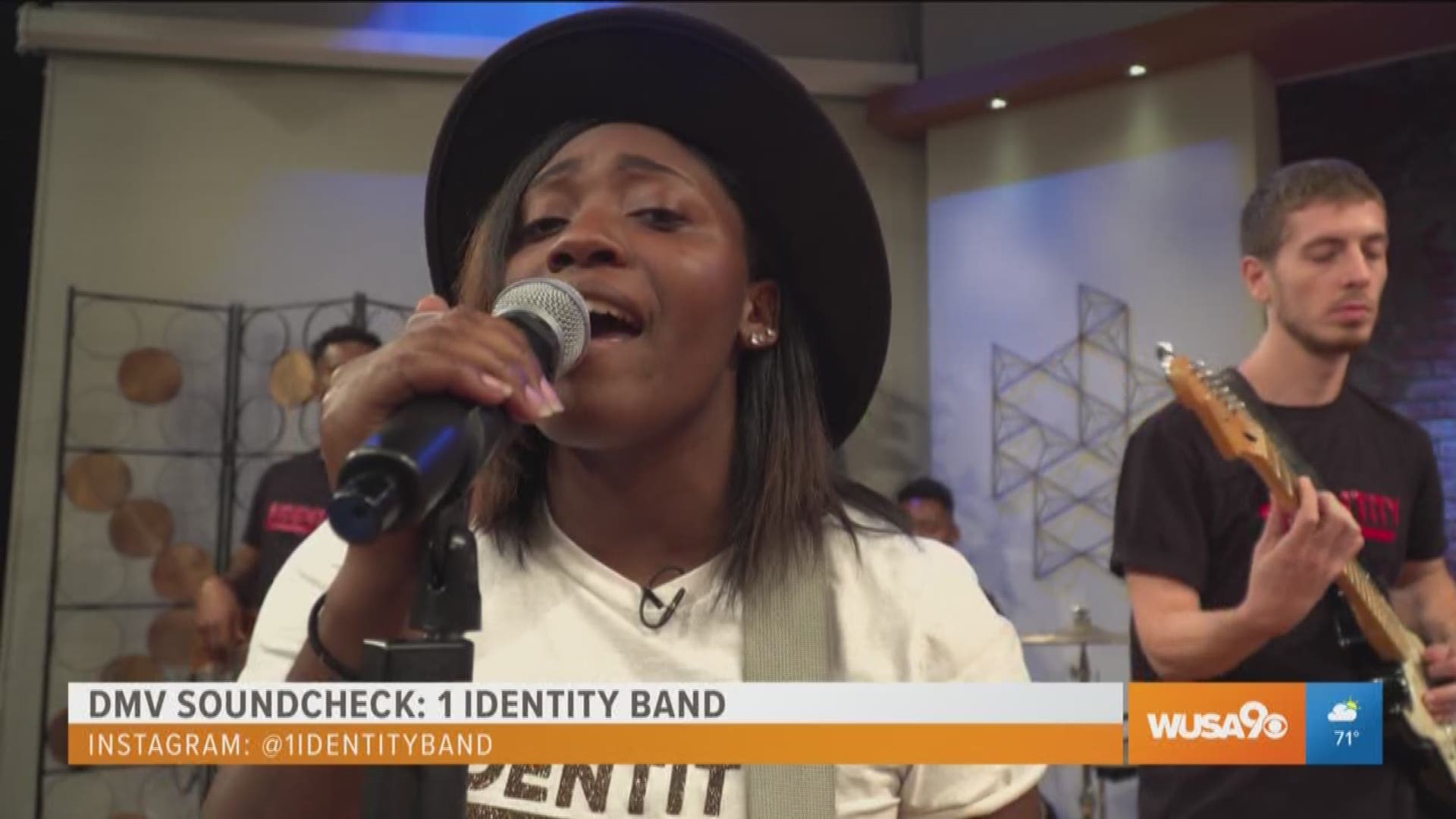 For this week's DMV Soundcheck performance, 1 Identity band performed their latest single "In Your Feelings".  This segment was sponsored by the DC OCTFME.
