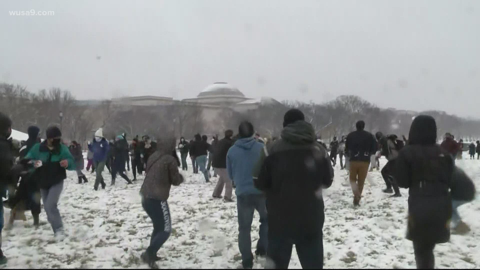 What is it about snow that makes us want to throw it at people?