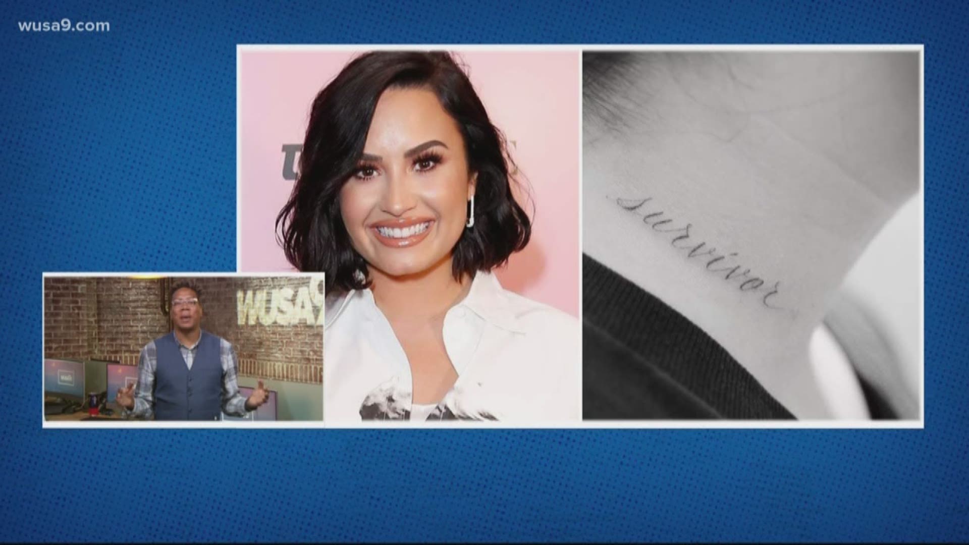 Demi Lovato got a new neck tattoo with a powerful message. This is In Other News with news that isn't on your radar but should be.