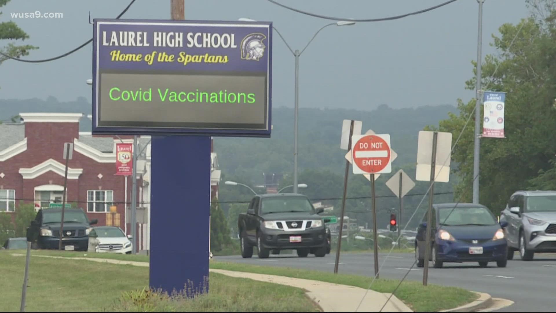 On Thursday, some who attended a vaccination event at Laurel High School noted how small the crowd was.