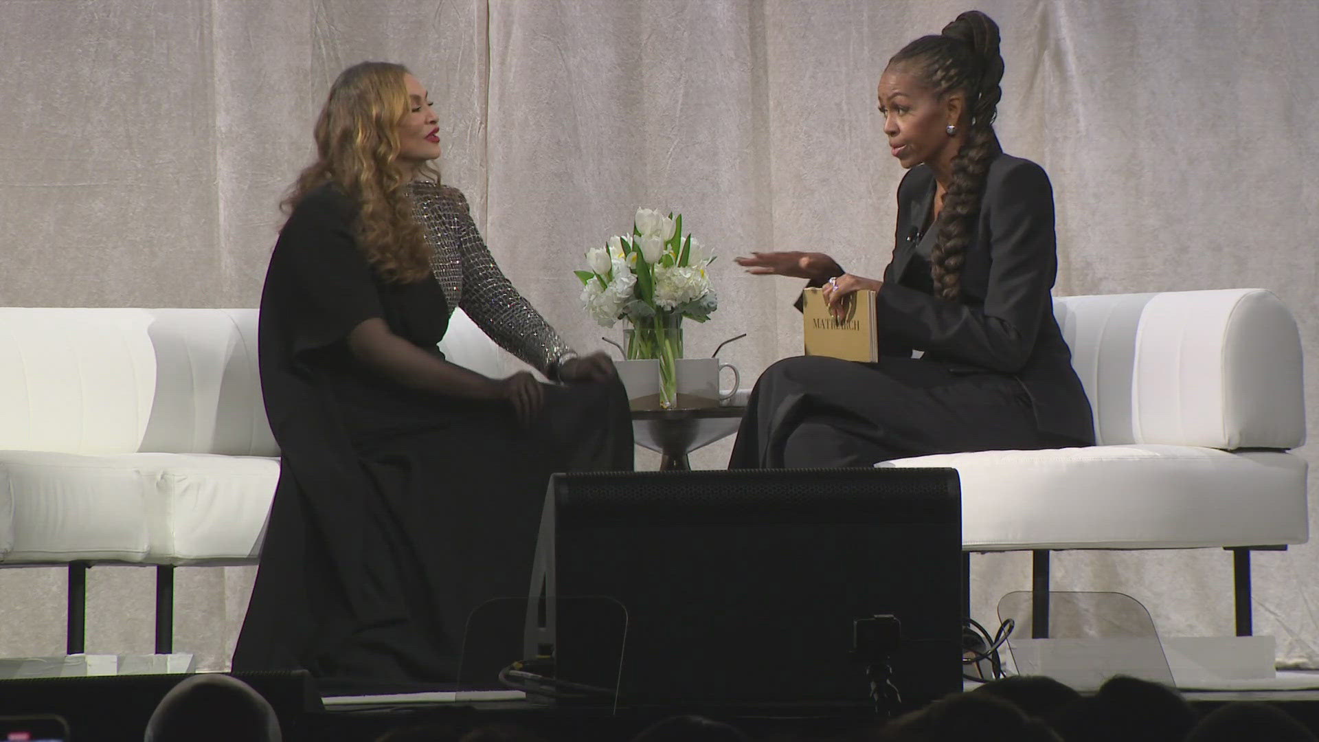 Knowles has released a best-selling book. The former first lady sat down to talk about it Wednesday night at National Harbor. 