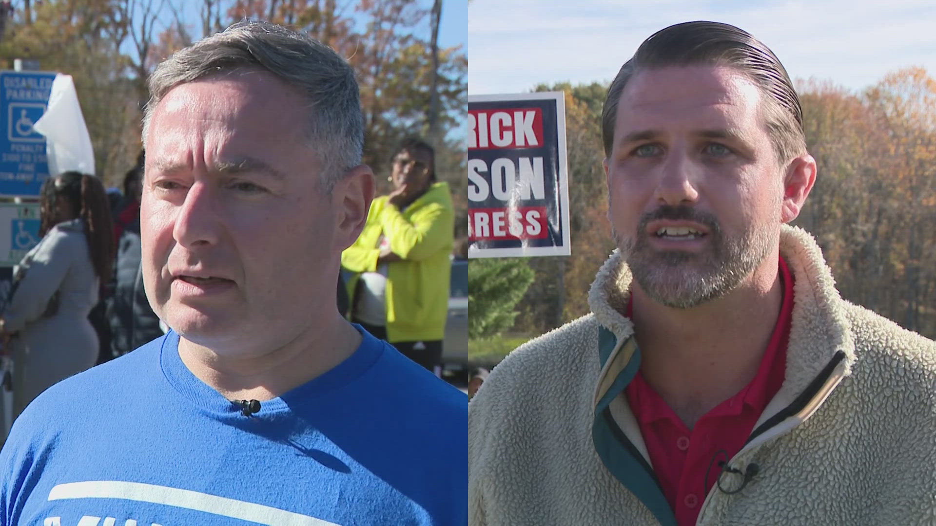 Simone De Alba is live in Richmond -- and has sat down and interviewed both these candidates.