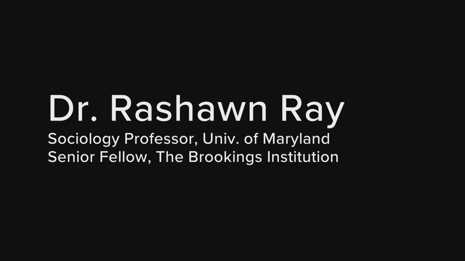 Dr. Rashawn Ray, a sociology professor at the University of Maryland, makes the case for reparations in American communities.