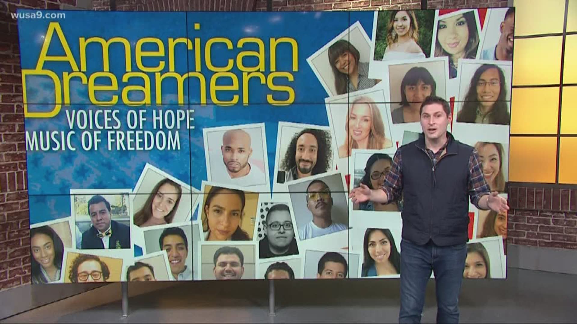 It's called American Dreamers -- voices of hope Music of Freedom.
