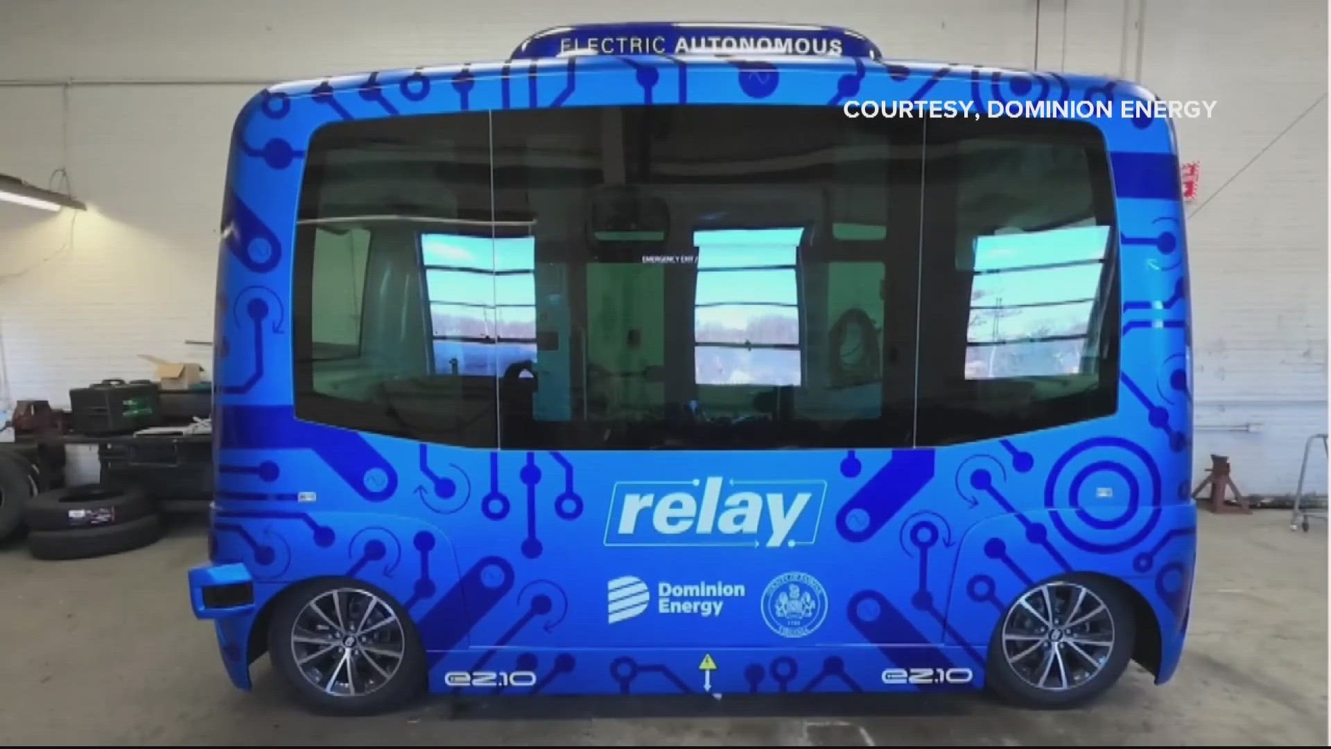 Tomorrow is your last chance to ride the first fully autonomous, electric, public shuttle bus in Virginia.