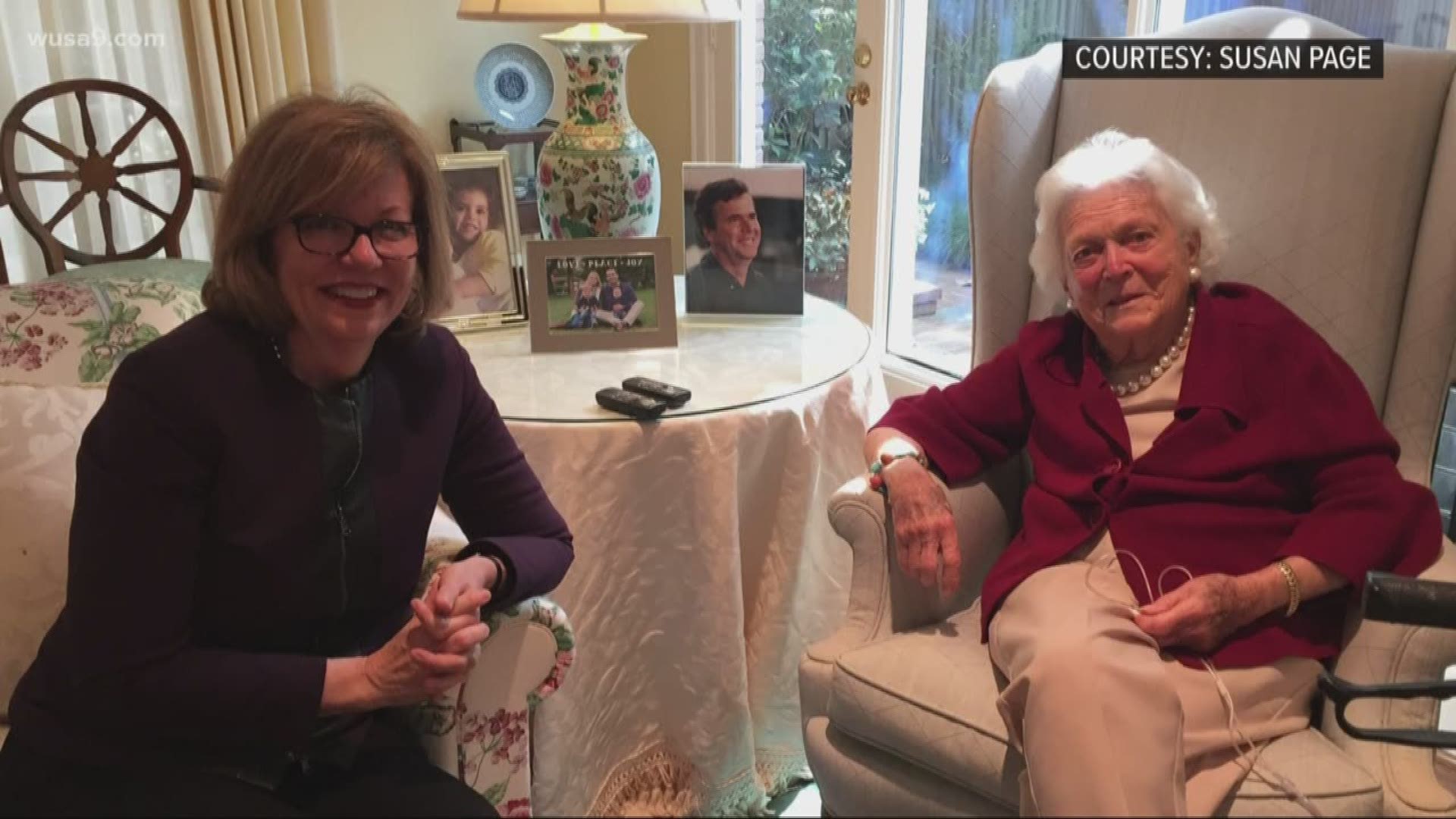 Susan Page discusses her new book, 'The Matriarch: Barbara Bush and the Making of an American Dynasty.' Page is one of only two people ever outside the Bush family to ever get access to the former first lady's personal diaries.
