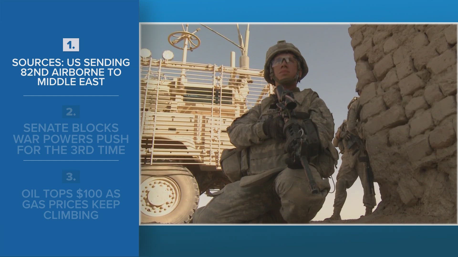 U.S. builds up military presence in Middle East as Iran War intensifies ...