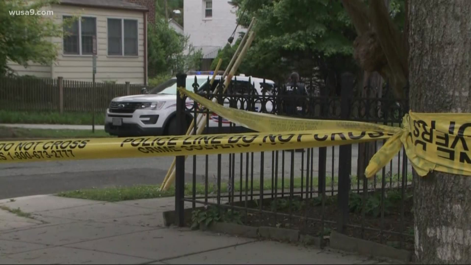 The bodies were found Friday morning in a home in the Northwest DC neighborhood of American University Park.