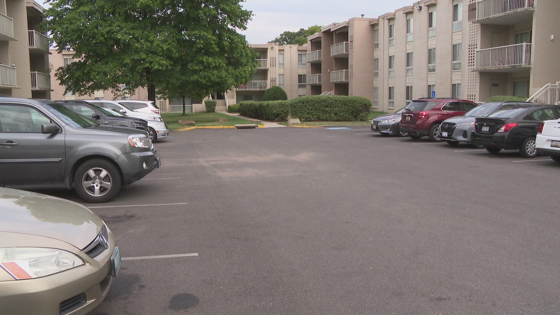 A woman had all four tires on her car stolen after moving to a new apartment complex and later learned this is nothing new.