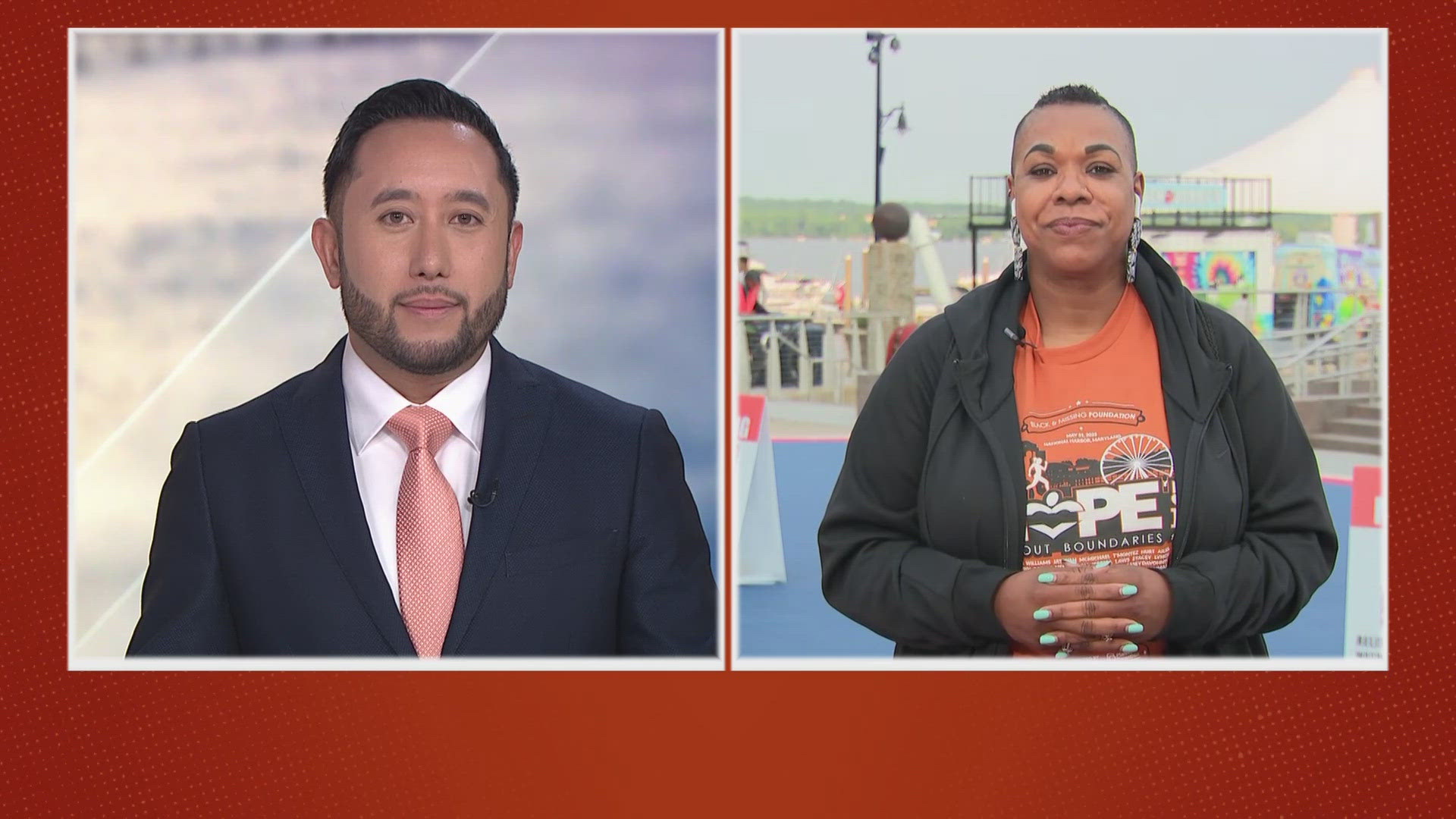 The race is being held at 8 a.m. Saturday at National Harbor.