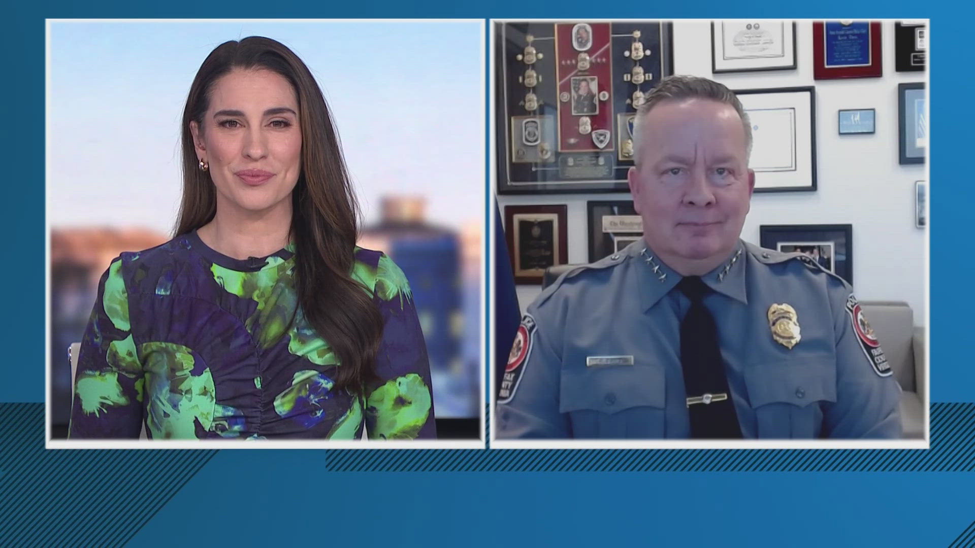 The chief spoke with WUSA9 about some of the major headlines we've been following from Fairfax County. 